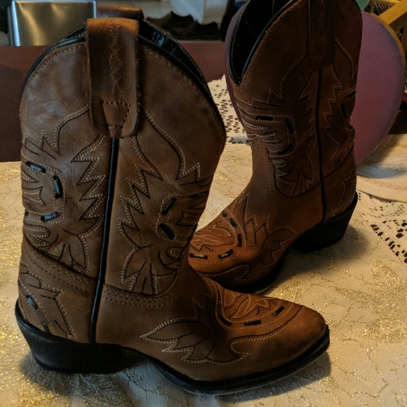 Little girls cowboy boots - Picture 2 of 8